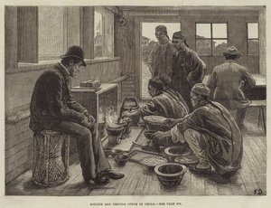 Kogning og test af opium i Kina